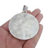 2pcs Large Flower Charms Pendants For Jewelry Making 72x55mm