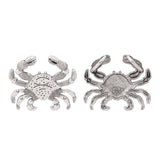 2pcs Tibetan Silver Large Crab Charms Pendants 59x50mm