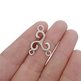 30pcs Celtic Knot Triskele Triskelion Charms for Jewelry Making