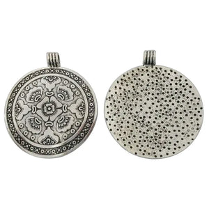 5pcs Boho Flower Charms Pendants for Jewelry Making 54x46mm