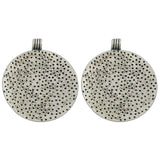 5pcs Boho Flower Charms Pendants for Jewelry Making 54x46mm