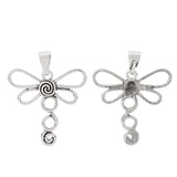 5pcs Large Dragonfly Insect Charms Pendants for Necklace Jewelry Making Findings