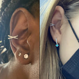 Punk Metal Ear Cuff for Women No Piercing Geometric Ear Wrap Earcuff