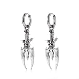 Gothic Skull Earrings Punk Couple Halloween Jewelry