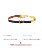Punk Leather Chain Short Necklace for Women Hip-hop Collar
