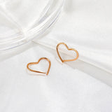 Love Heart Earrings for Women Couple Jewelry