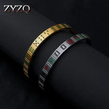 Chinese Mahjong Bangle Bracelet for Fortune