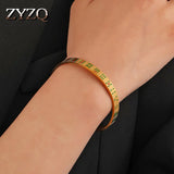 Chinese Mahjong Bangle Bracelet for Fortune