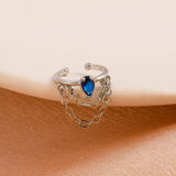 Korea Personality Non-pierced Chain Stud Earrings For Women