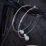 Noble Pearl Necklace for Women Choker Clavicle Chain Romantic Wedding Jewelry