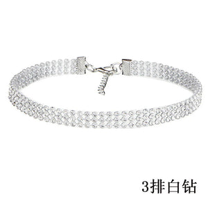 Exaggerated Bright Tie Neck Necklace for Women