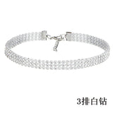 Exaggerated Bright Tie Neck Necklace for Women