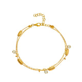 Multilayer Dolphin Anklets for Women Charms Animal Ankle Bracelet