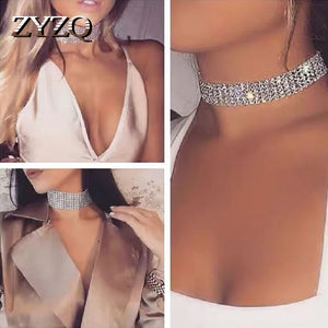 Bright Nightclub Tie Neck Necklace for Women