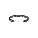 ZZXBZSL Hot Bracelet Letter Bangle Initial Alphabet Charm Cuff Jewelry