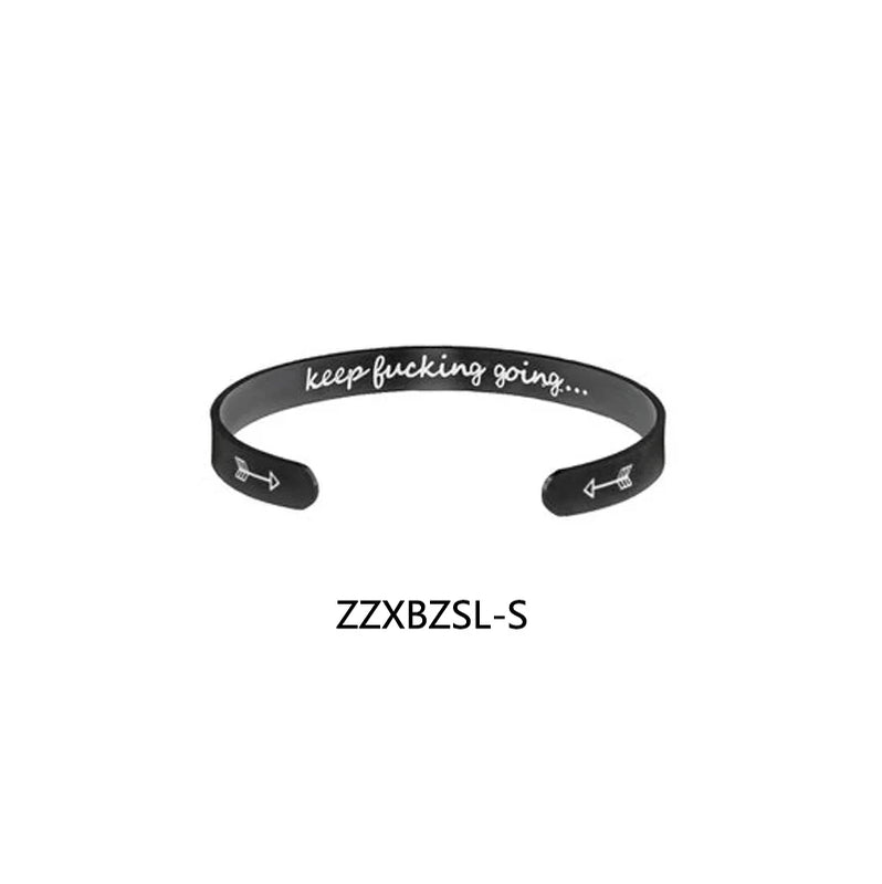 ZZXBZSL Hot Bracelet Letter Bangle Initial Alphabet Charm Cuff Jewelry
