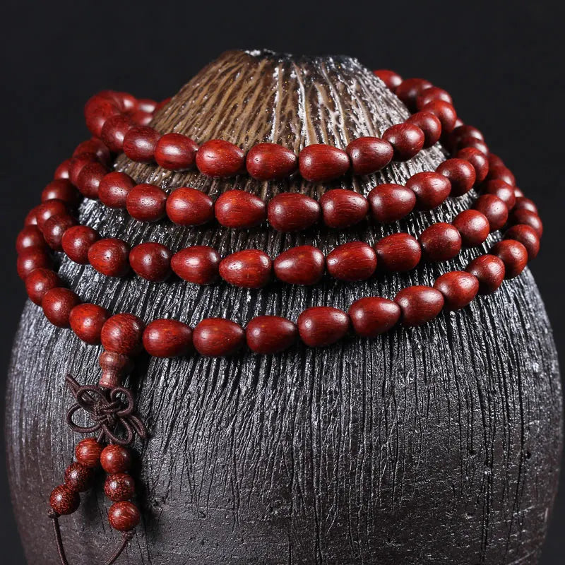 Zambia Sandalwood Beads Bracelet for Men and Women