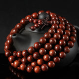 Zambian Blood Sandalwood Bracelet 108 Beads Men Women Accessory