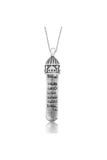 Zamzam Sulu Ayetel Kursi Steel Necklace