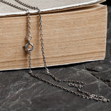 Hip Hop Men's 925 Sterling Silver Cross Necklace Rock Punk Pendant