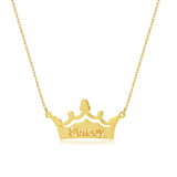 Crown Pendant Necklaces Personalized Jewelry