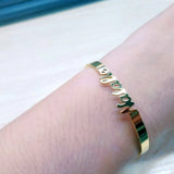 Personalized Name Bracelet Couple Jewelry Stainless Steel