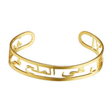 Personalized Arabic Name Bangles ID Bracelet
