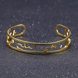 Personalized Arabic Name Bangles ID Bracelet