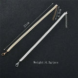 Initial Anklets Bracelet for Women Men Ankle Bracelet Christmas