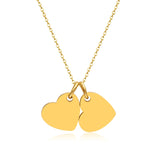 Custom Heart Necklace Engrave Name for Women, Choker Jewelry Gift
