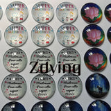 5pcs/lot Cat Dragon Eyes Glass Cabochons Jewelry
