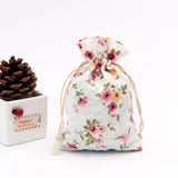 Zerong 10Pcs 10x14cm Candy Gift Storage Cotton Cloth Bag