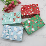 10pcs Christmas Paper Jewelry Chocolate Party Supplies Box Decoration