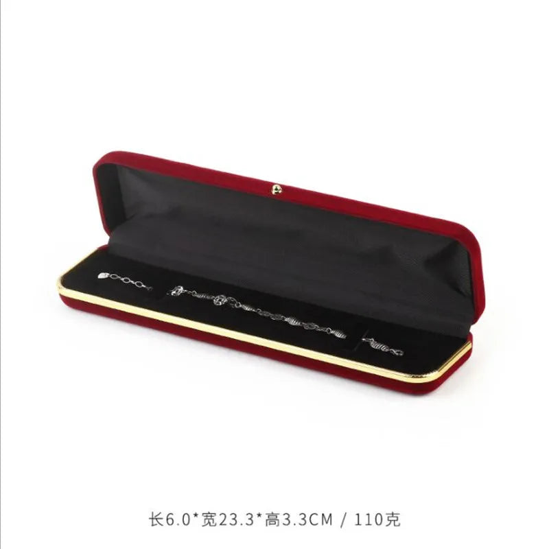 Phnom Penh Flannelette Jewelry Box - Set of Four