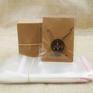 Zerong Jewelry Necklace Pendant Card Good Luck Dreamcatcher/Animal Charms