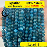 Apatite Stone Beads for Jewelry Making 15''
