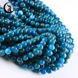 Apatite Stone Beads for Jewelry Making 15''