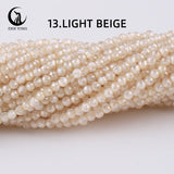Natural Zircon Stone Beads Faceted Gemstone Rondelle 190pcs