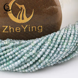 Natural Zircon Stone Beads Faceted Gemstone Rondelle 190pcs