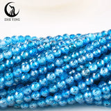 4mm Faceted Natural Zircon Stone Beads Multicolor Loose Gemstone