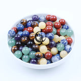 7 Chakra Gem Stone Beads for DIY Bracelet Making