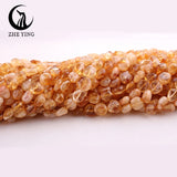 Citrine Nuggets Stone 8-10mm Loose Natural Gemstone Beads