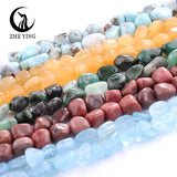 Citrine Nuggets Stone 8-10mm Loose Natural Gemstone Beads