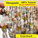 Labradorite Citrine Apatite Morganite Beads for DIY Bracelet Making