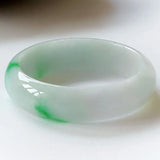 Zheru Jewelry Burma Jadeite Green Bracelet Women's Jade Bracelet