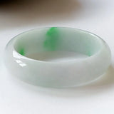 Zheru Jewelry Burma Jadeite Green Bracelet Women's Jade Bracelet