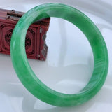 Burmese Emerald Green Bracelet 54-64mm