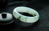 Natural Burmese Jade Light Flower Bracelet Princess Jewelry Gift