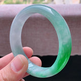 Natural Burmese Jade Green Bangle Princess Gift