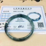 Natural Jadeite Bracelet Two-color Female Gift A Class A National Certifi